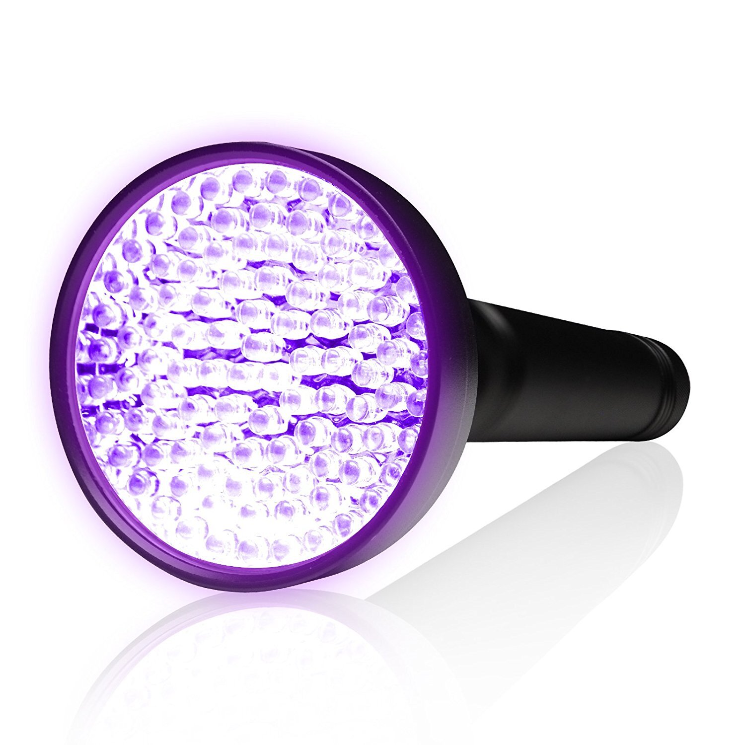 100 LED UV Flashlight Ultraviolet Blacklight Detector Handheld Torch Light 395nm