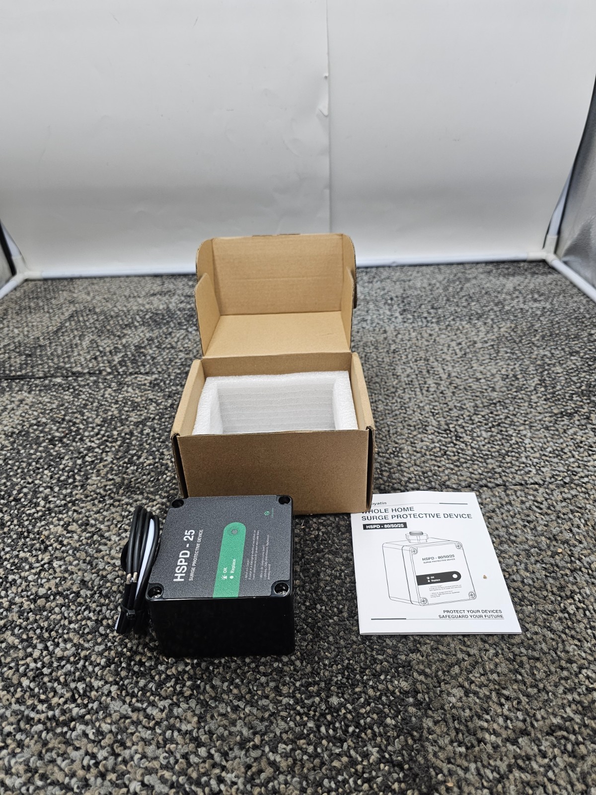 Gloyatin HSPD-25 SPD Type 1 Whole Home Surge Protective Device 120/240V