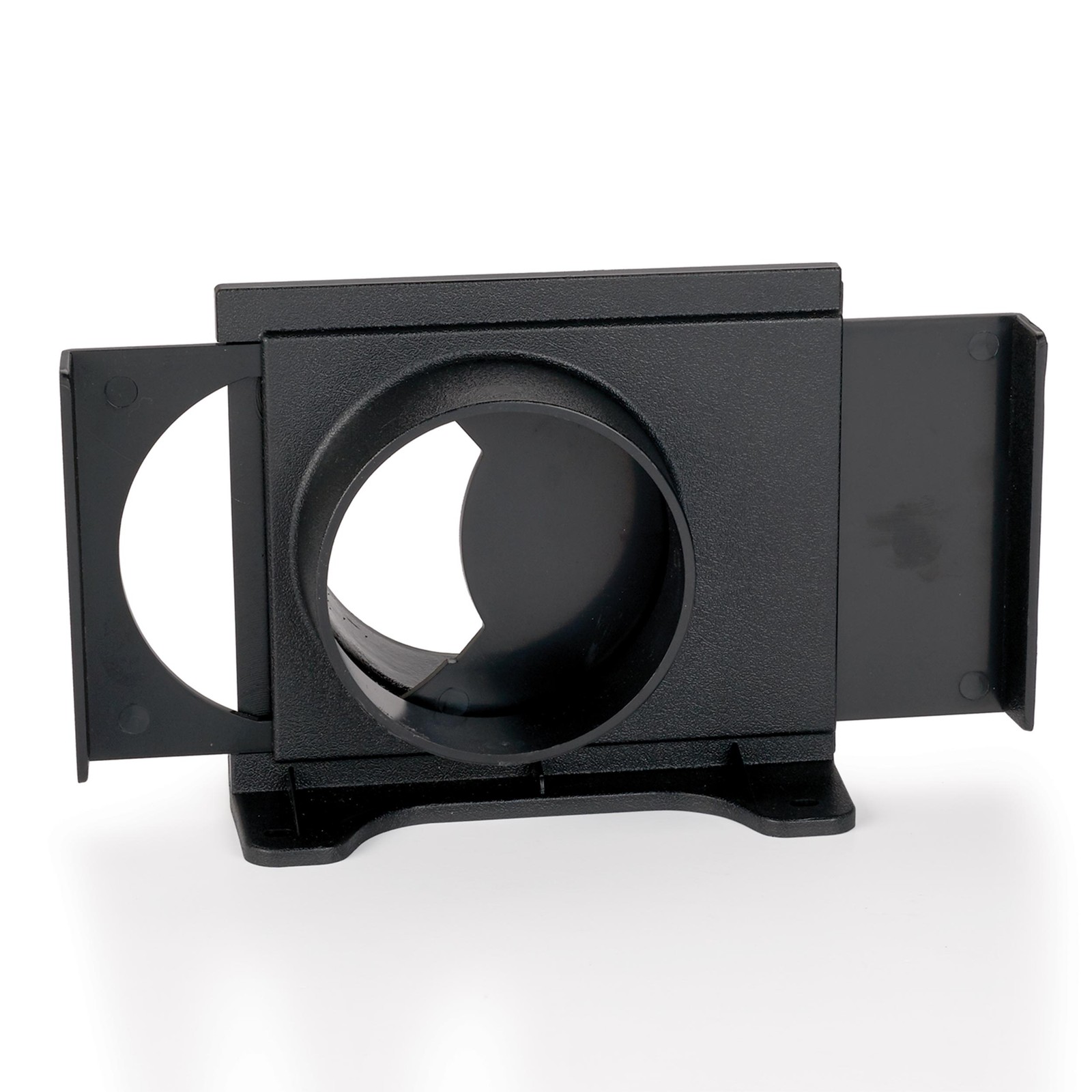 WOODRIVER Dust Connection 4" Wall Mount ABS Self-Clean Blast Gate Fitting
