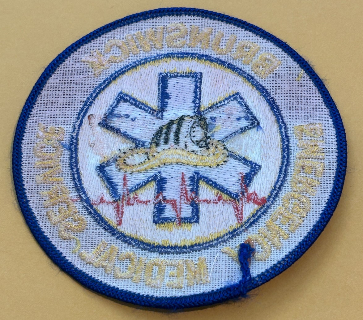 Brunswick Emergency Medical Service Patch Unused