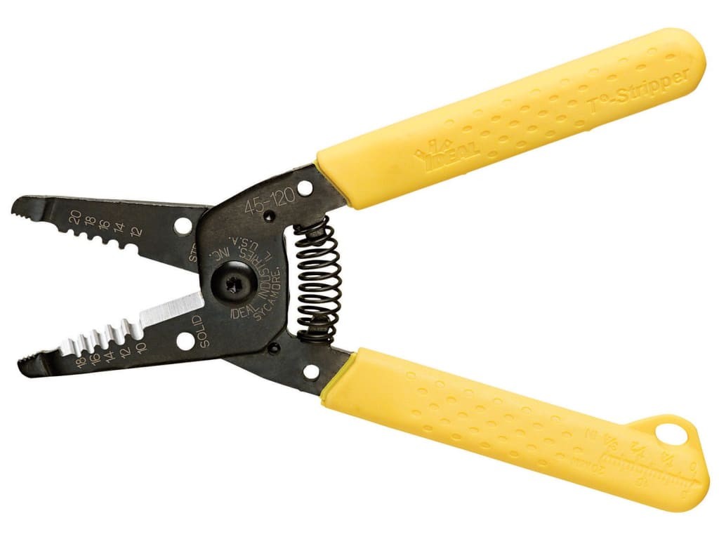 Ideal 45-124 Solid 6-14, Stranded 8-16 T®-8 T®-Stripper Wire Stripper