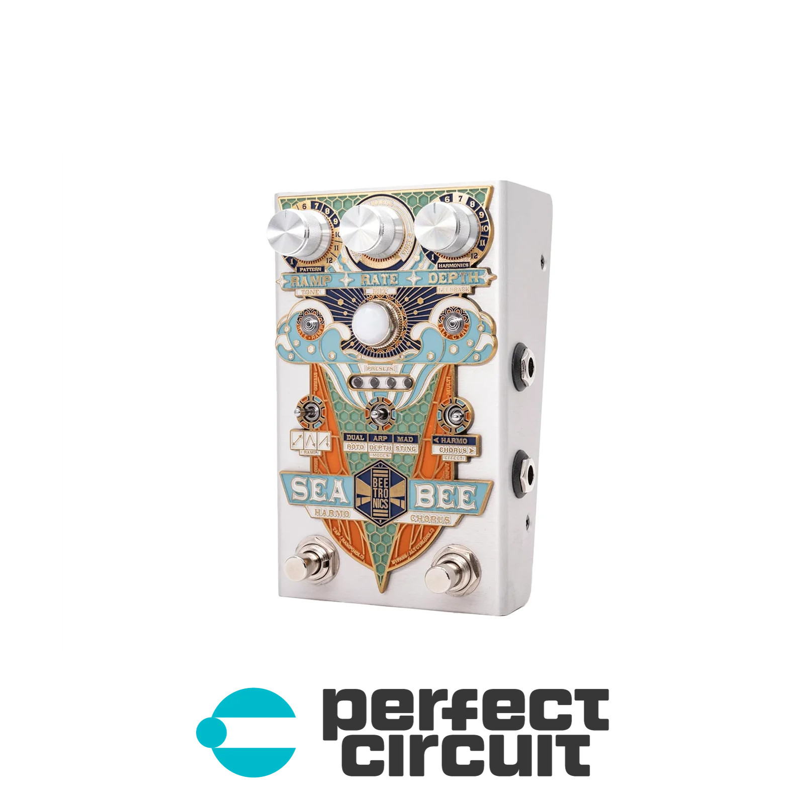 Beetronics FX Seabee Harmochorus Pedal EFFECTS - NEW - PERFECT CIRCUIT