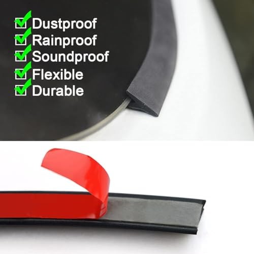 /13Ft Automotive Weather Stripping Rear Windshield Seal Trim 4M Y-Type
