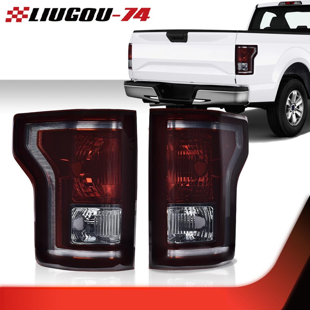 Fit For 2015-2017 Ford F-150 Rear Tail Lights Brake Lamps Left+Right Side New