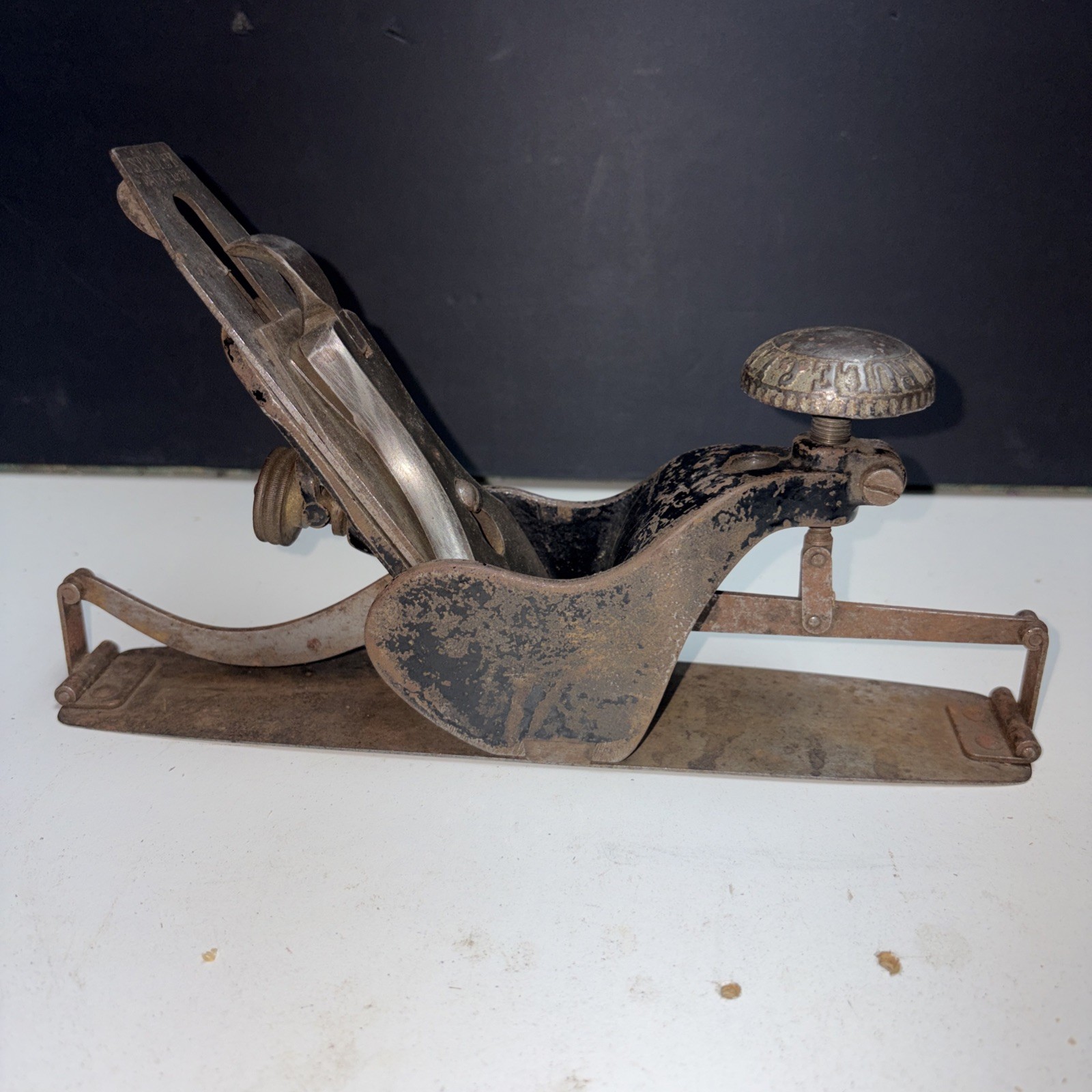 Stanley No. 113 Contour Plane Missing Wood Handle!