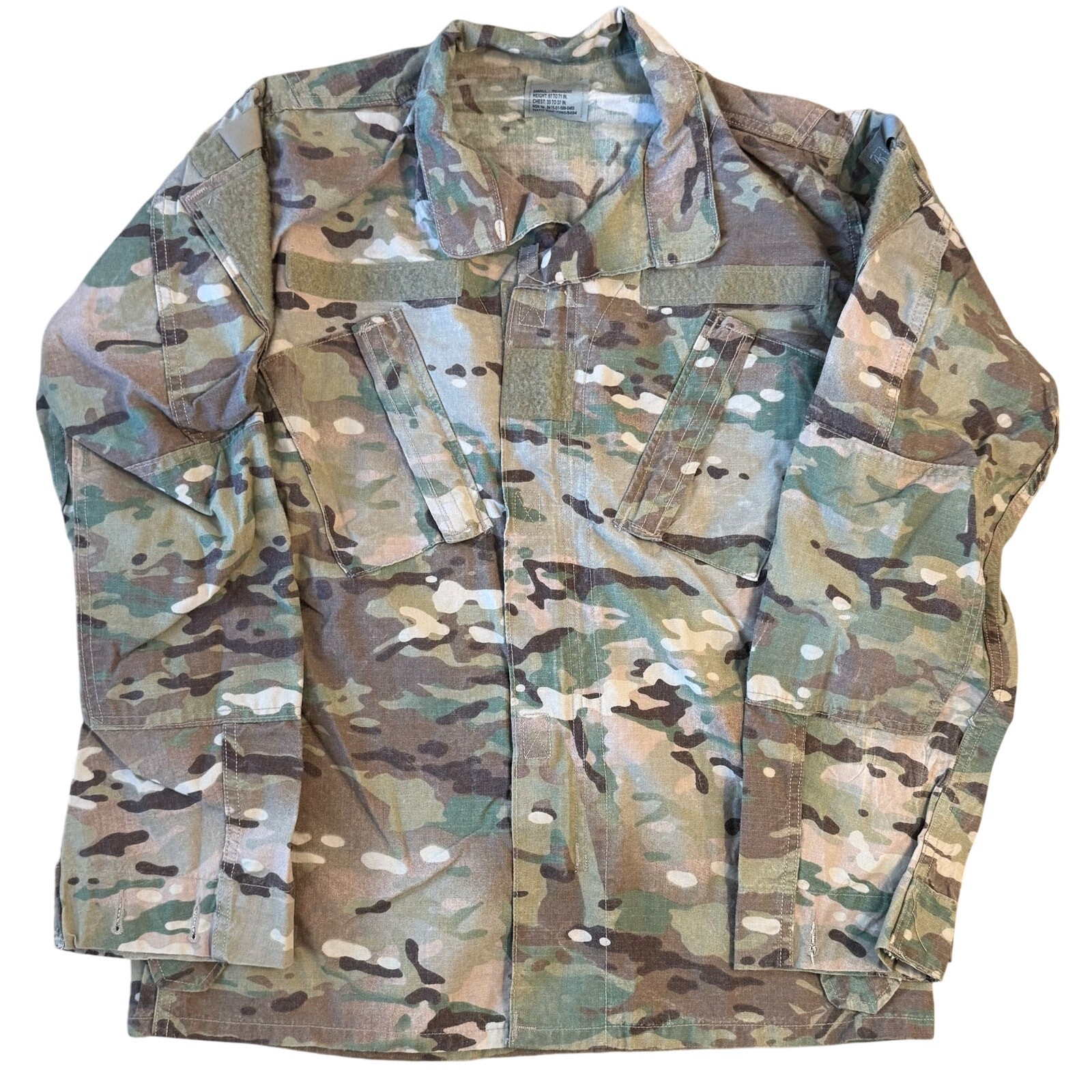 US Army Combat Uniform Coat Flame Resistant Operational Camouflage Small-Regular