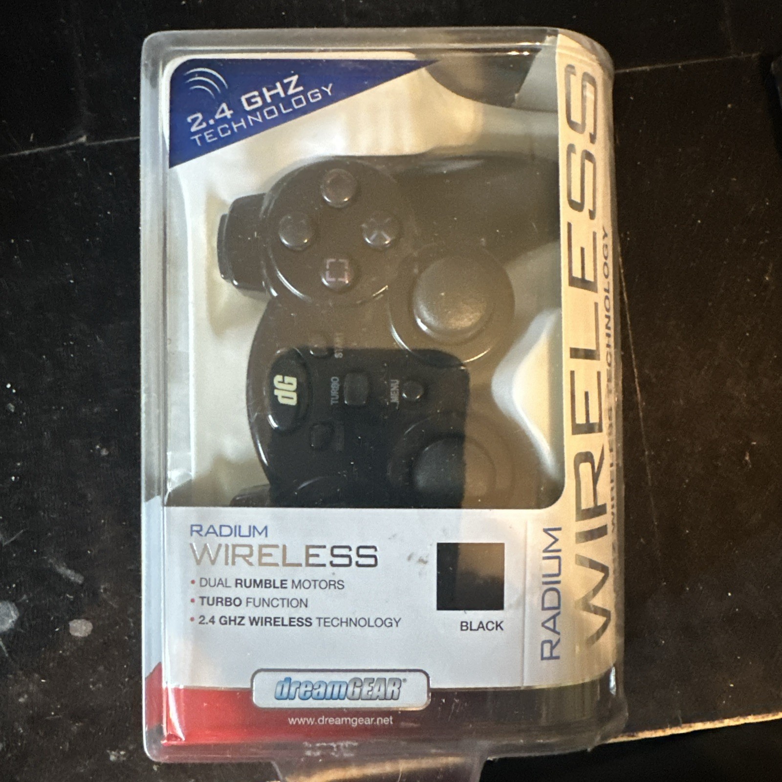 Brand New-Radium 2.4 GHZ Wireless Technology/ Works With PS3 Open Box