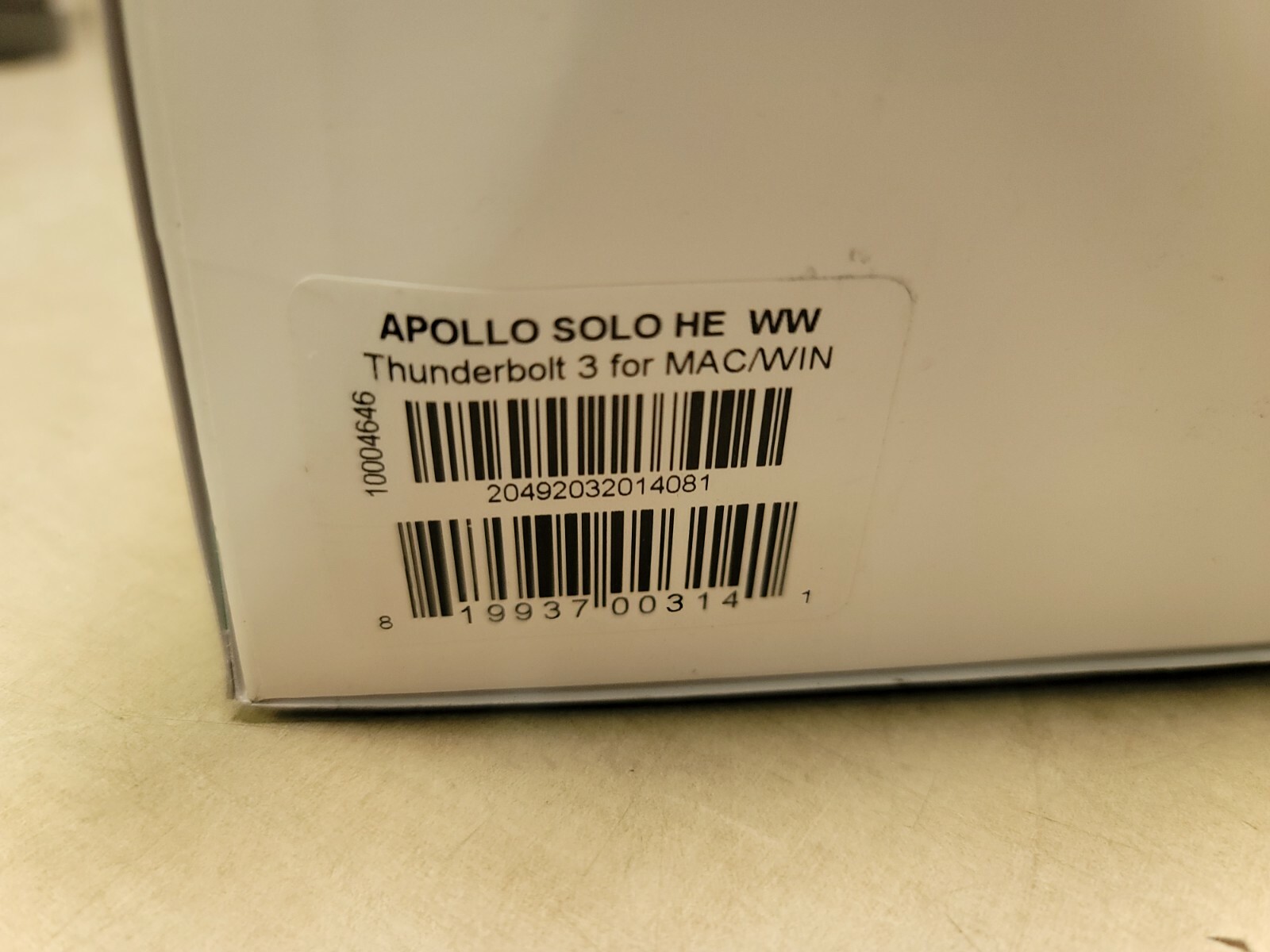 Universal Audio Apollo Solo 2x4 Interface Heritage Edition WIN / MAC GRADE A