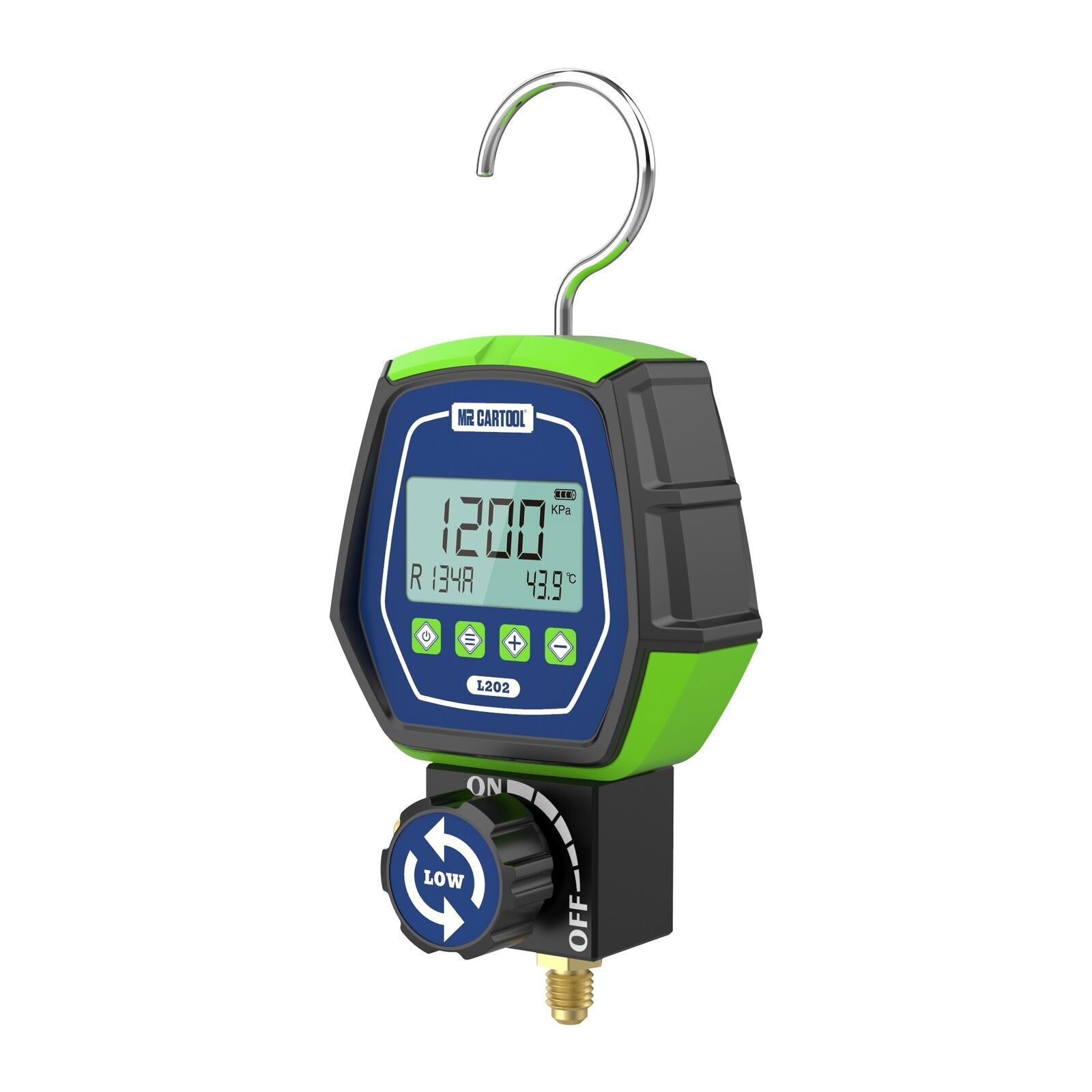 HVAC Refrigeration Digital Manifold Gauge A/C System Vacuum Pressure Tester Tool