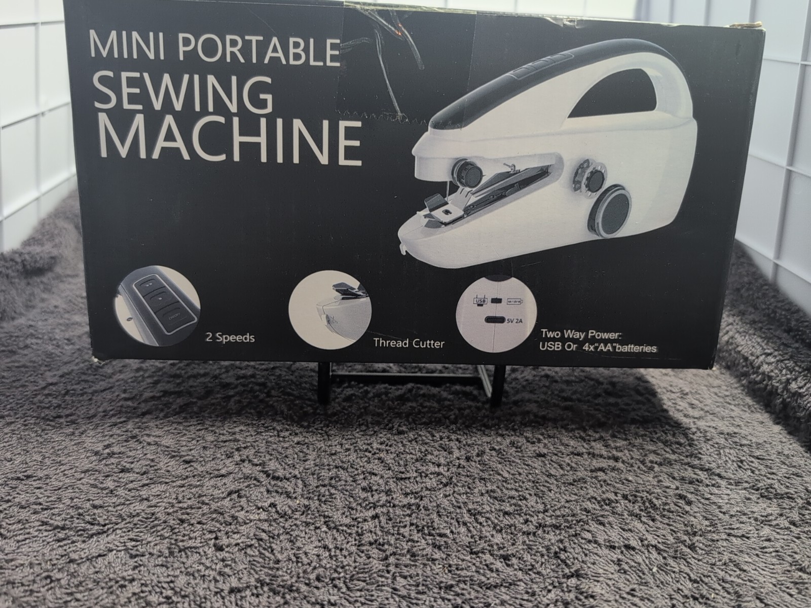 VividLife Handheld Mini 2 Speed Adjustable Portable Sewing Machine