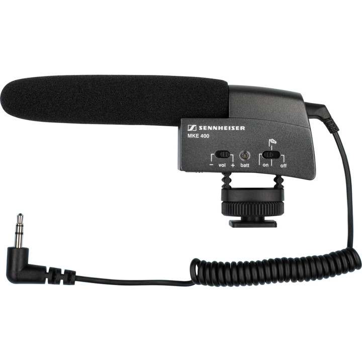 Sennheiser MKE 400, Mountable Compact Shotgun Microphone - Excellent Condition