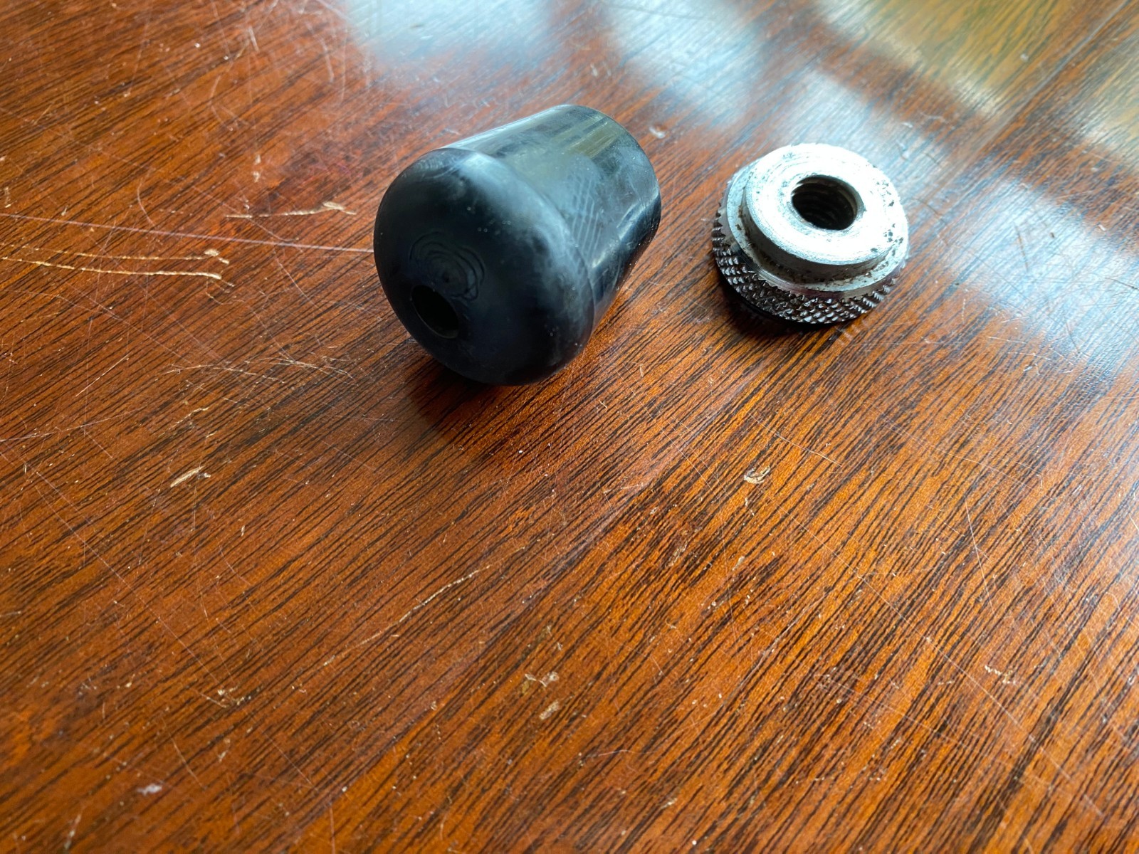 Pearl Bass Drums Parts - 1 x Leg Screw Rubber Foot/Lockring Export Etc & 1 Extra
