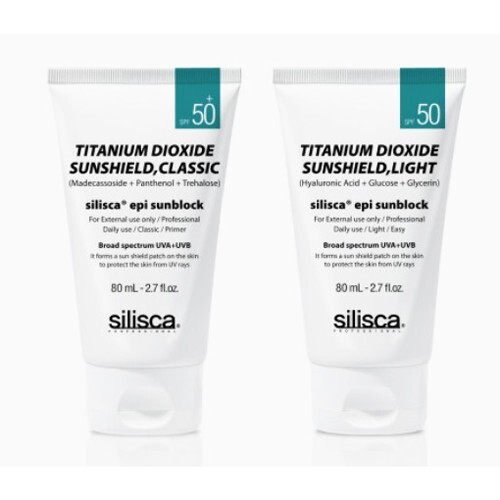 Silisca tIitanium dioxide sunshield 80ml(classic and light)