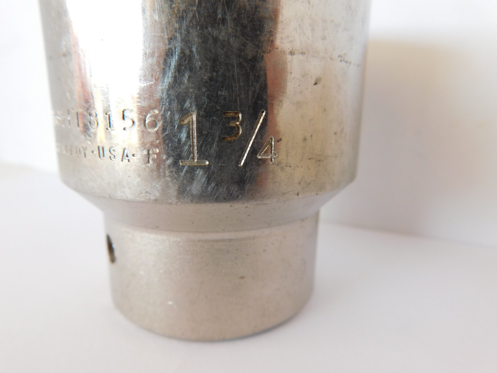 Wright Tools 1-3/4" SOCKET 8156 USA 12pt 1" DRIVE