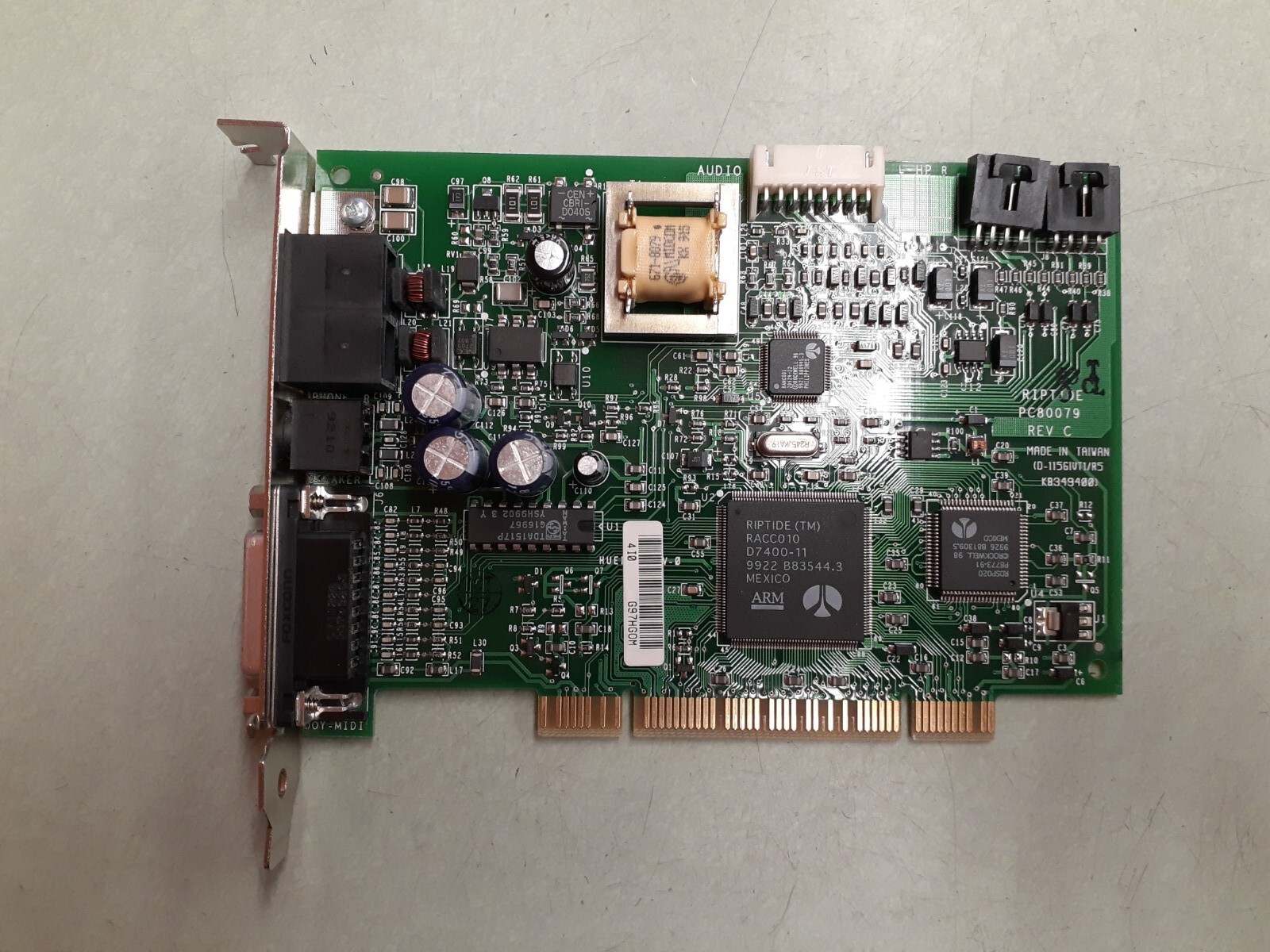 Riptide PC80079 PCI Network Card D-1156IVT1/R5 5184-3448