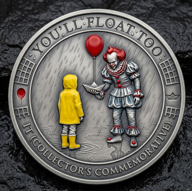Pennywise IT Movie Collections  Commemorative Coin P190