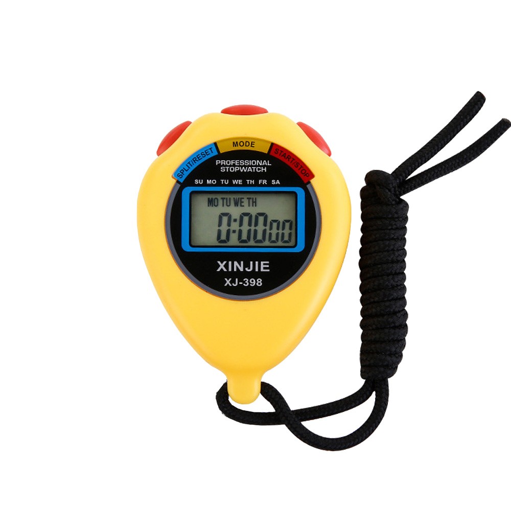 Stopwatch Stop Watch LCD Digital Professional Chronograph Timer Counter Sports