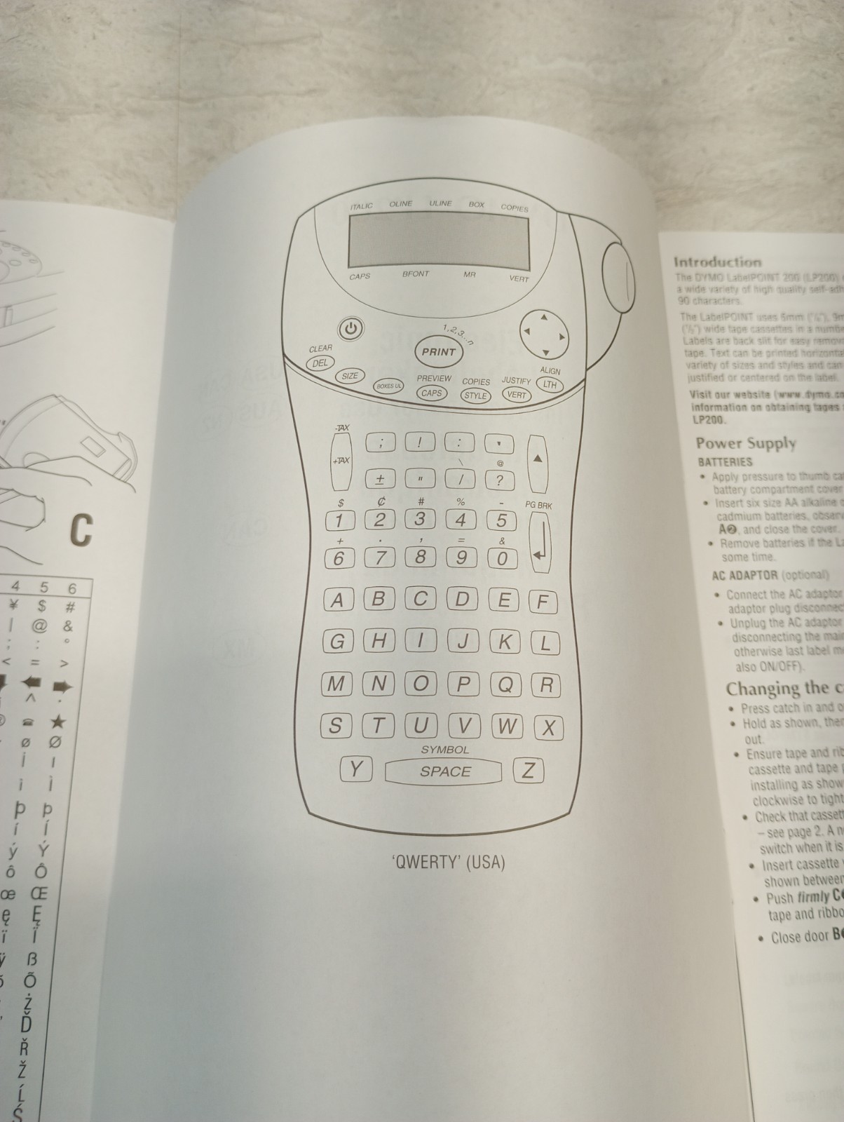 DYMO LabelPoint LP200 Instruction Manual