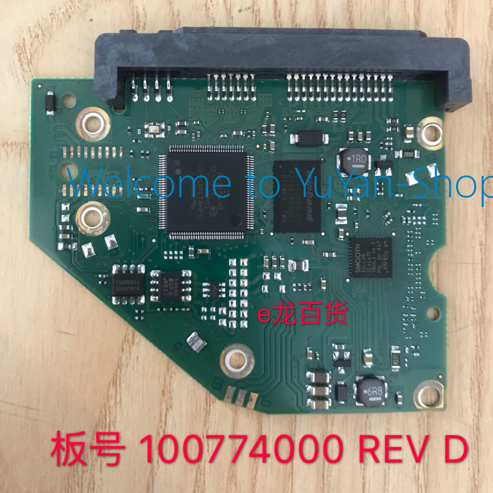 1PC USED Seagate 100774000 REV D HDD PCB ONLY #TAA57 YS