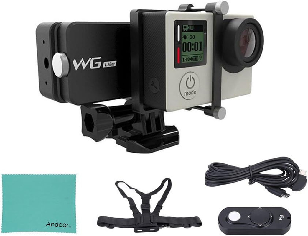 Feiyu WG Lite Single Axis Wearable Gimbal Stabilizer for Gopro Hero 4/3+/3 and O