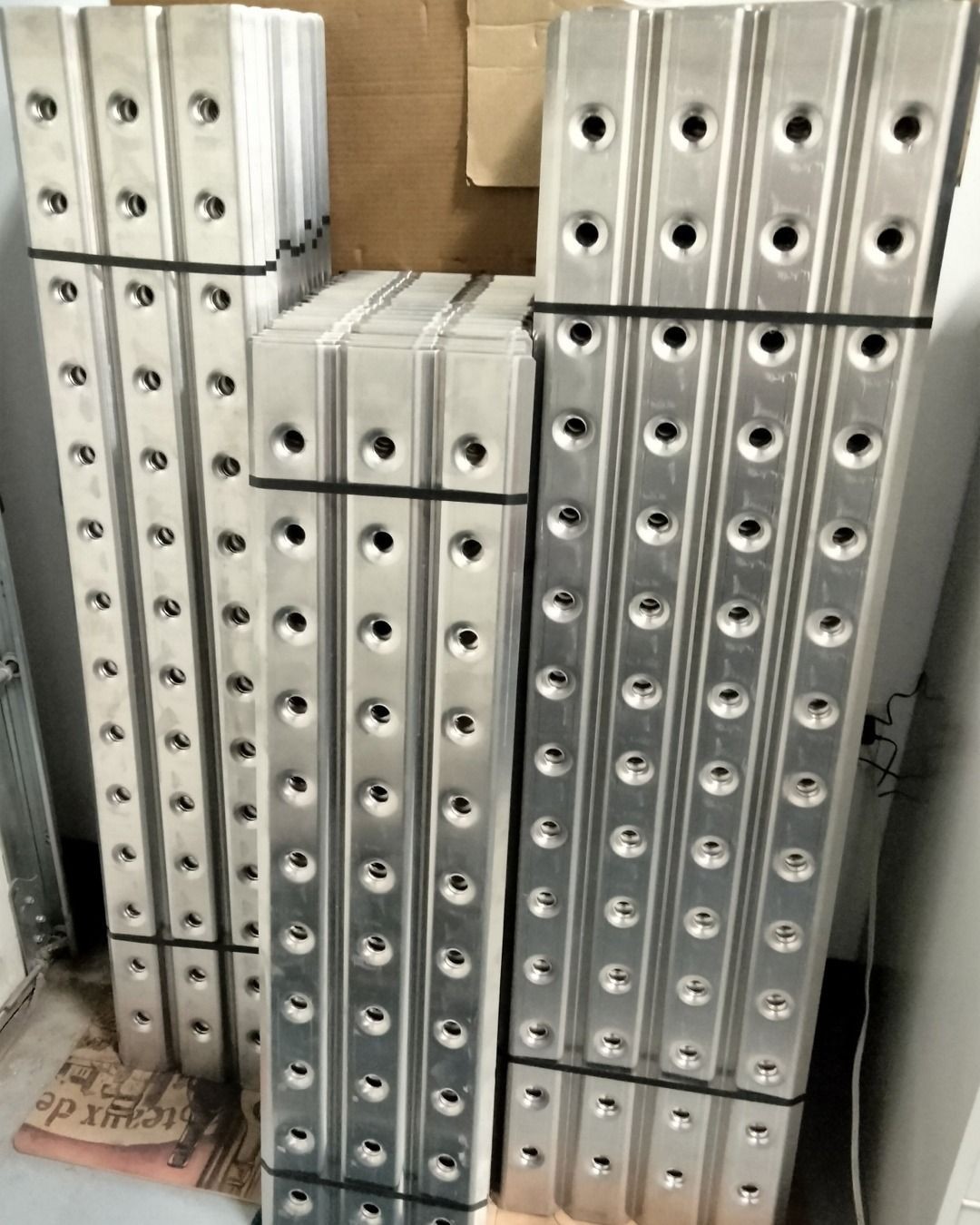 Pair- U.S. made ALUMINUM Extraction Tracks 16" X 60"