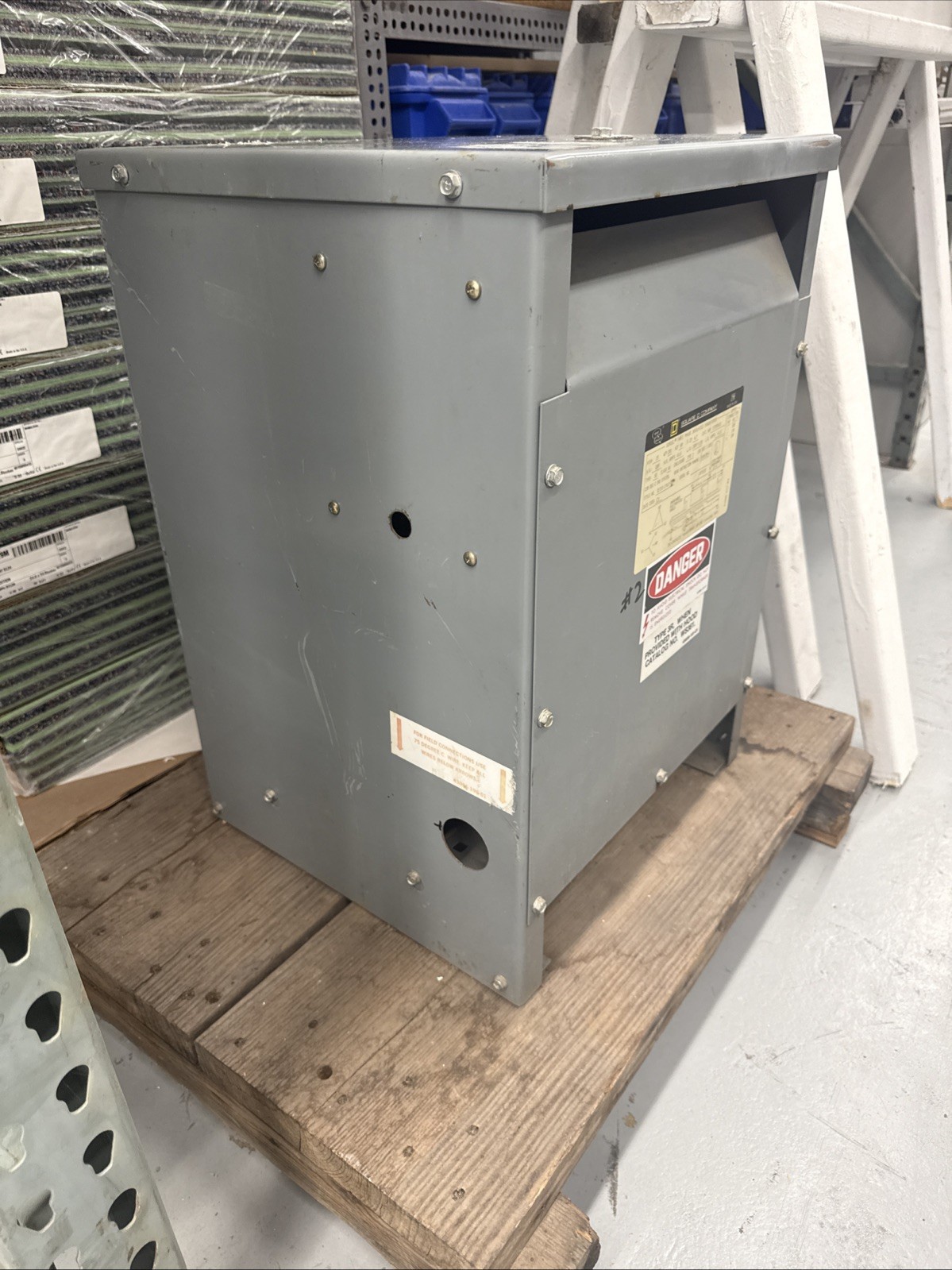 Square D Three Phase Insulated Transformer MODEL 15T85HIS