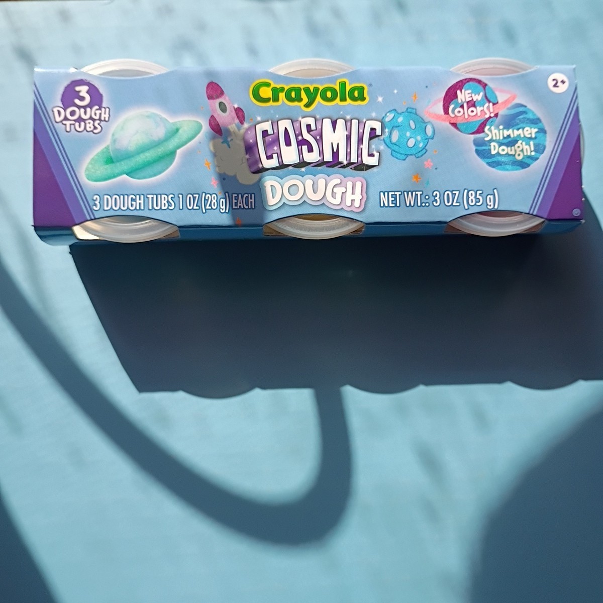 2025 Crayola Cosmic Dough - 3 Tubs Each