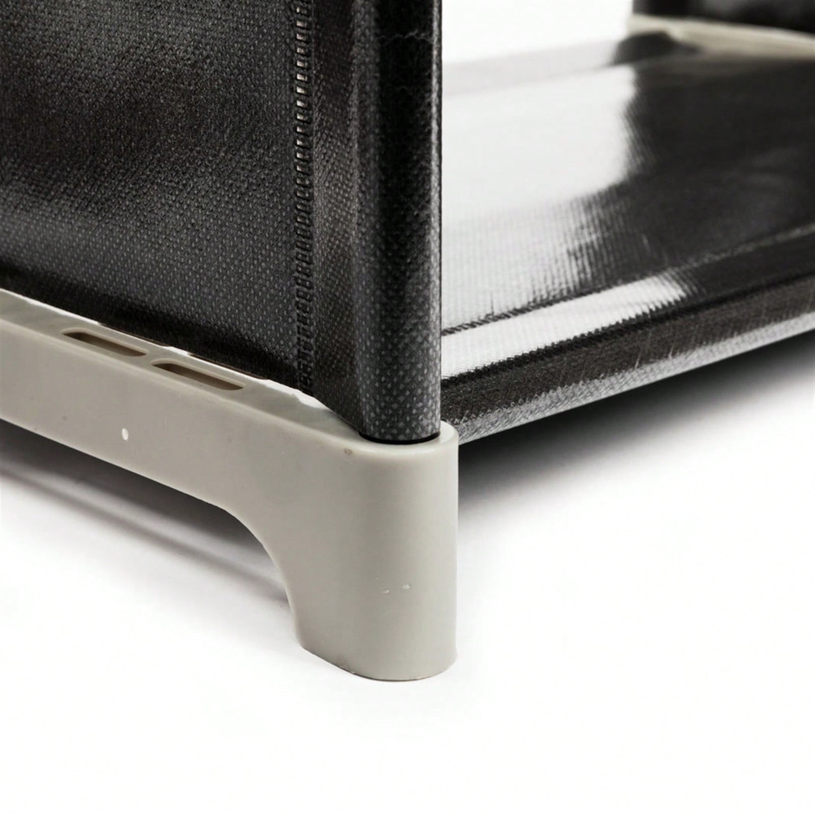 3 Tiers 9 Compartments Storage Shelf Black