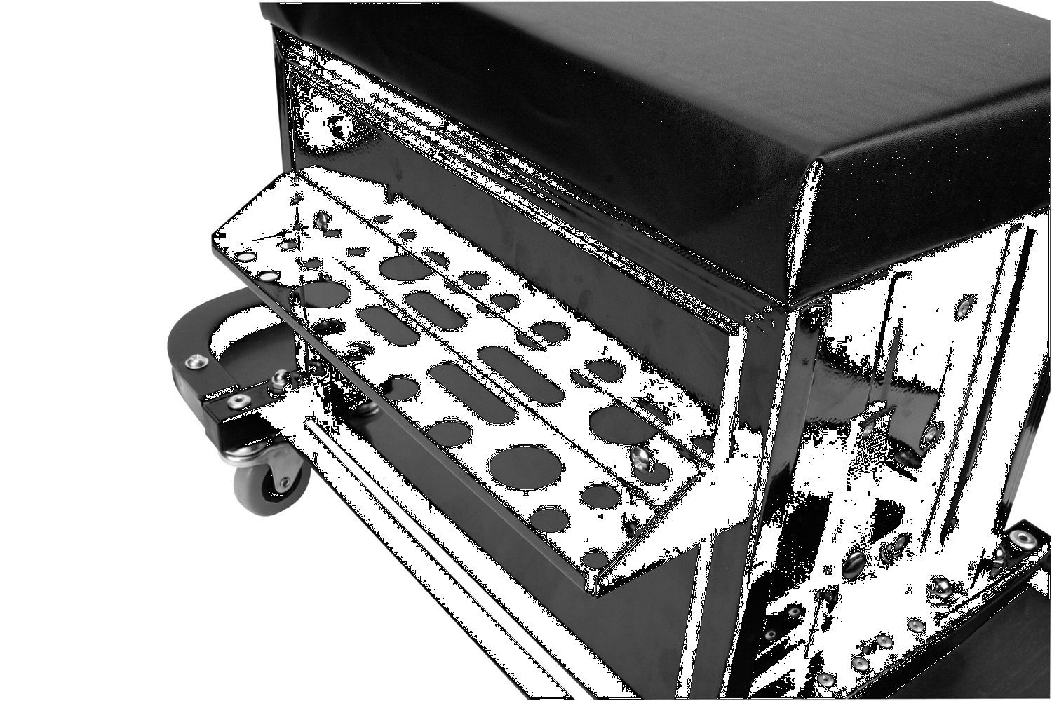 Performance Tool W85025 Creeper Seat Tool Box