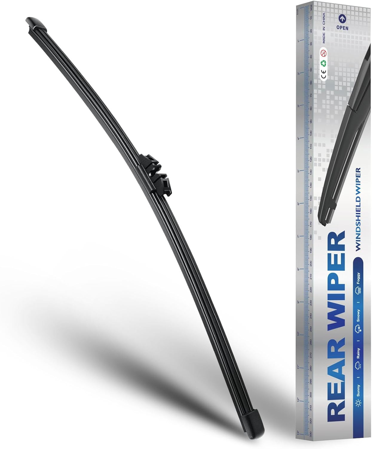 Rear Windshield Wiper for Ford Expedition 2018-2024, Streak-Free OEM Back Wipers