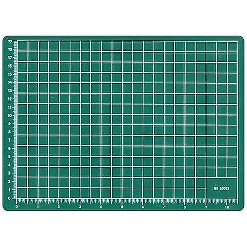 Excel 8.5'' x 12'' Self Healing Cutting Mat (Green) - Hobby and Model Cutting