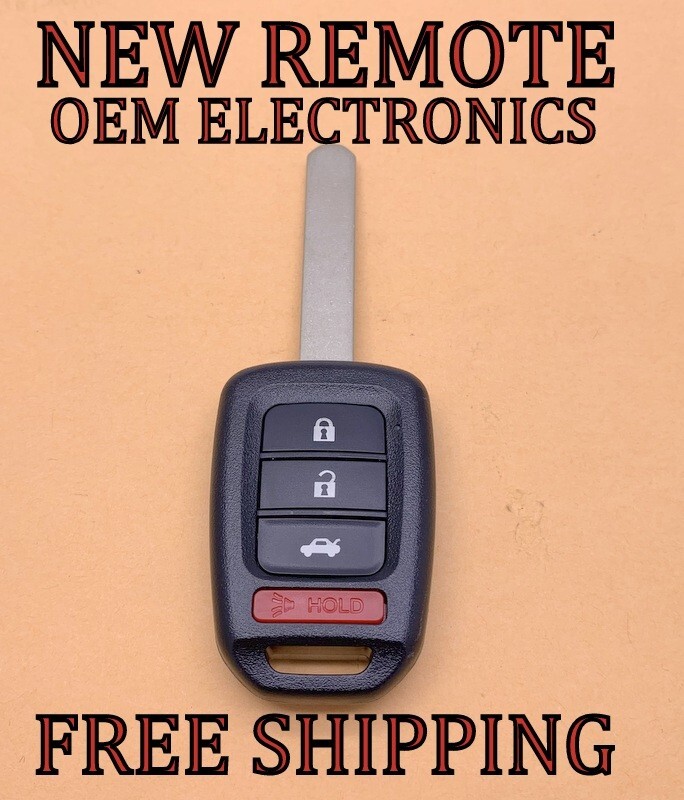 NEW REMANUFACTURED KEY REMOTE HEAD FOB FOR 2016 2017 HONDA ACCORD 35118-T2A-A60