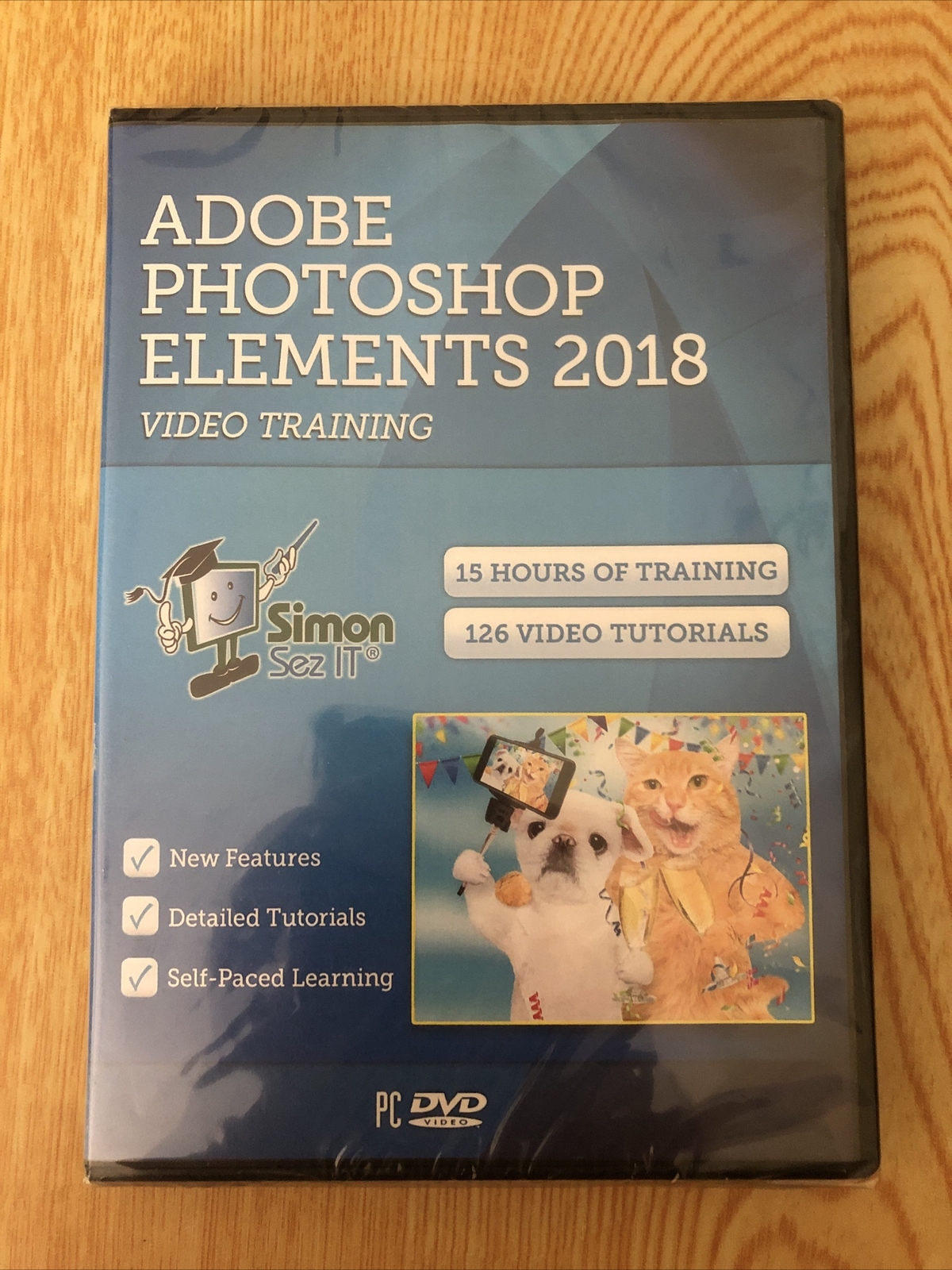 Adobe Photoshop Elements 2018 Video Training PC-DVD - Simon Sez It