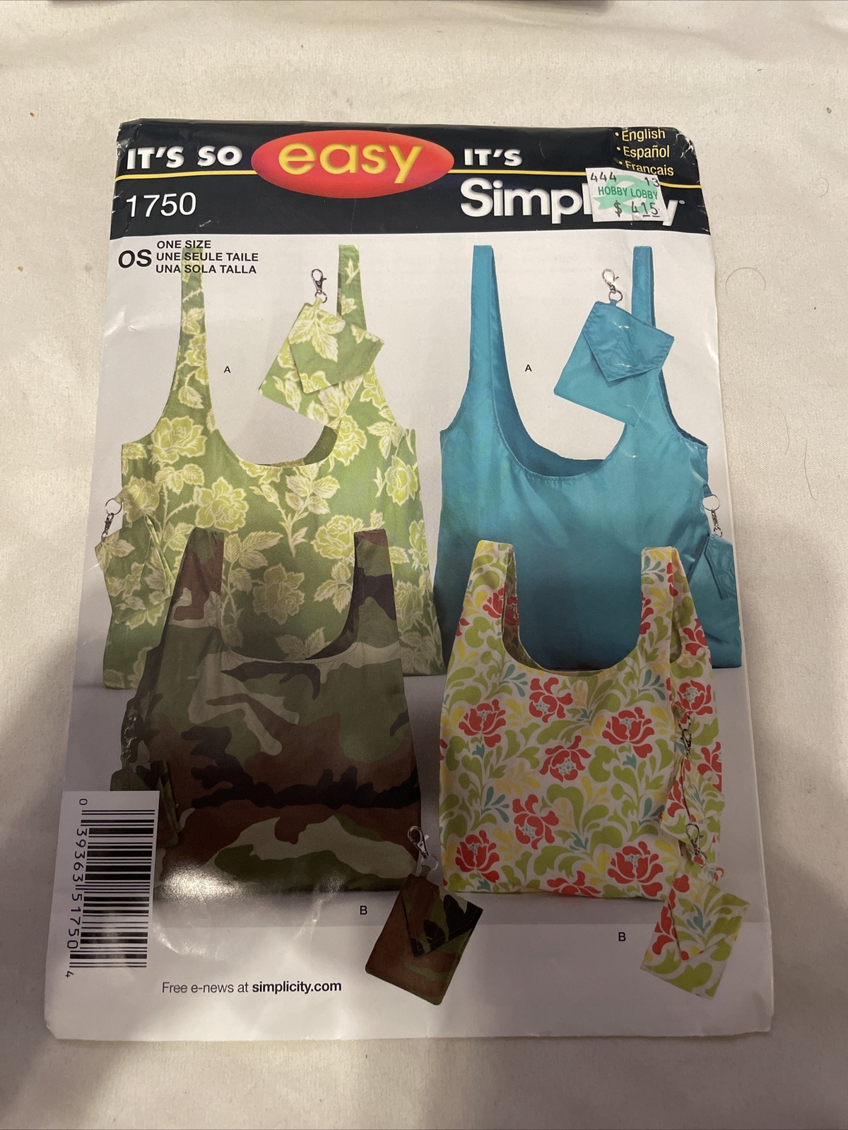 Simplicity Patters Lot of 7