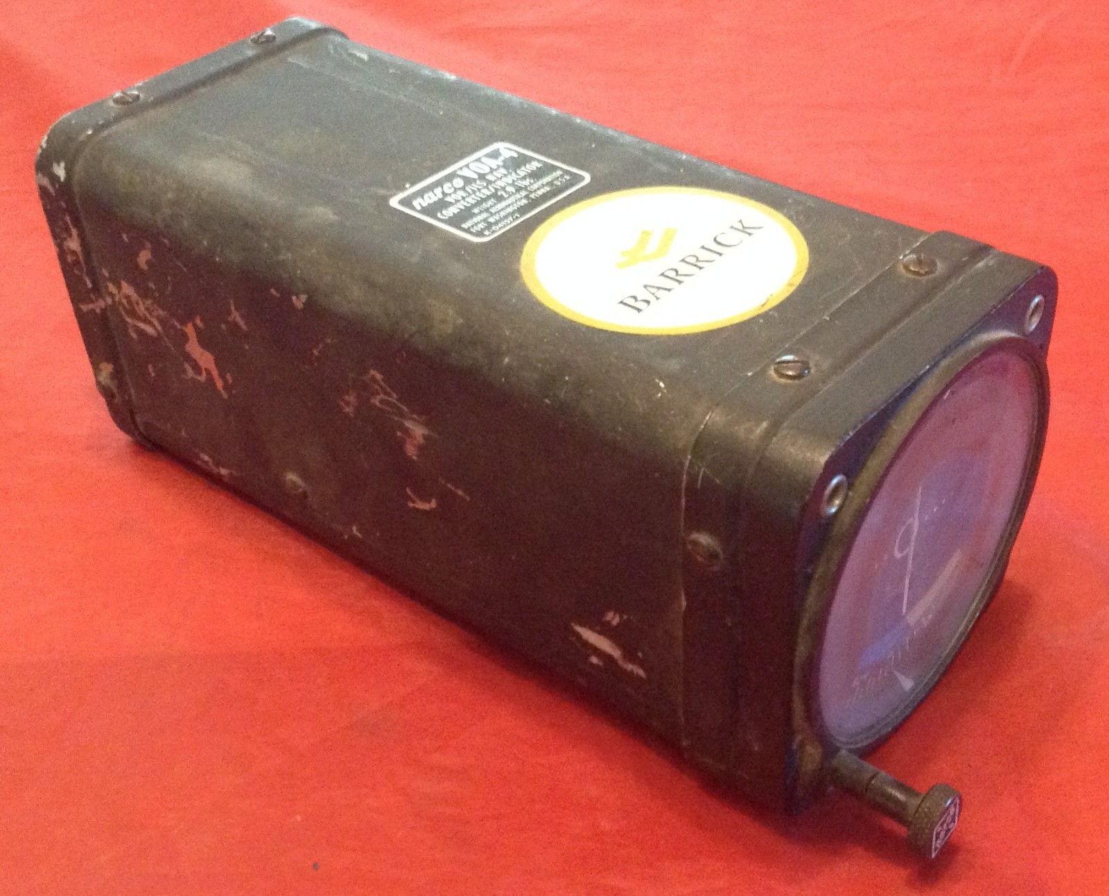 Salvaged NARCO VOA-4 VOR/ILS Nav Converter Indicator - Untested