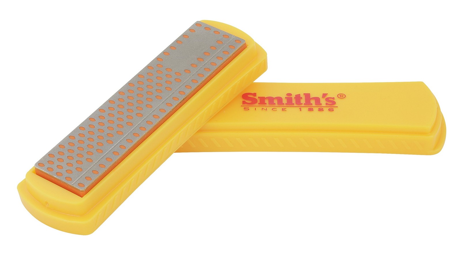 Smith’s 50447 4-Inch Diamond Sharpening Stone – Yellow – Plast