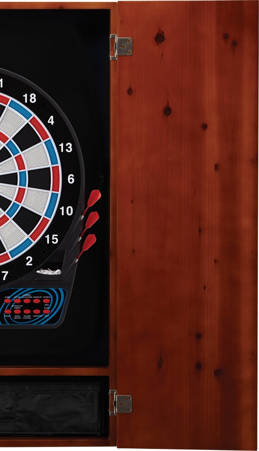 Viper By Gld Products Metropolitan Solid Wood Dartboard Play-Ready Bundle