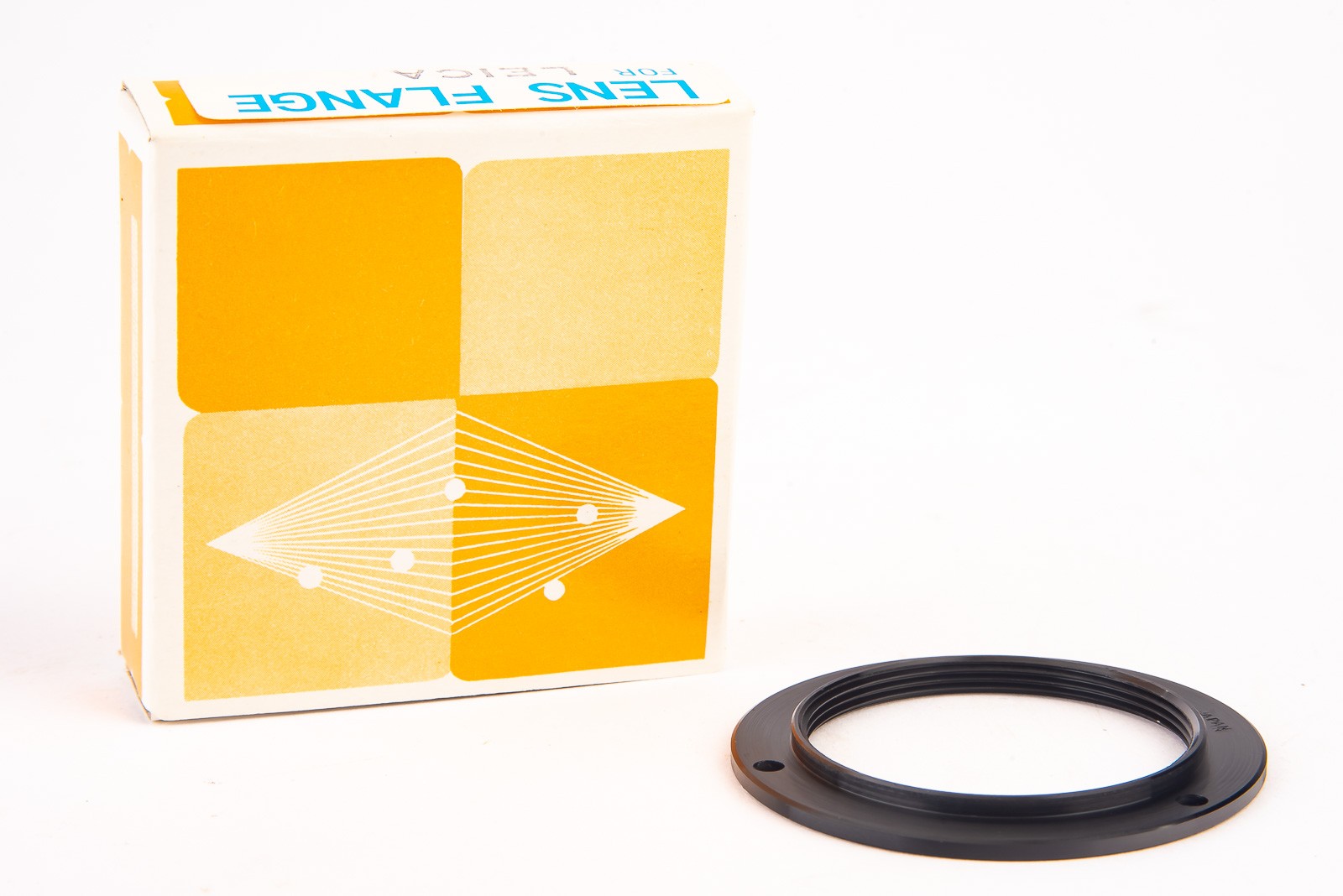 Telesar Leica M39 LTM L39 Screw Mount Lens Flange in Box Black NOS V14