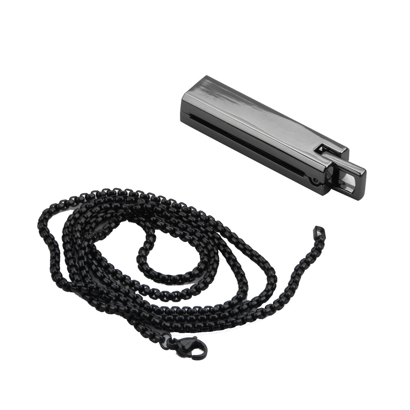 Unique Metal Necklace Pendant Magnetic Holder Chain For Fitbit Flex 2 Flex2 C