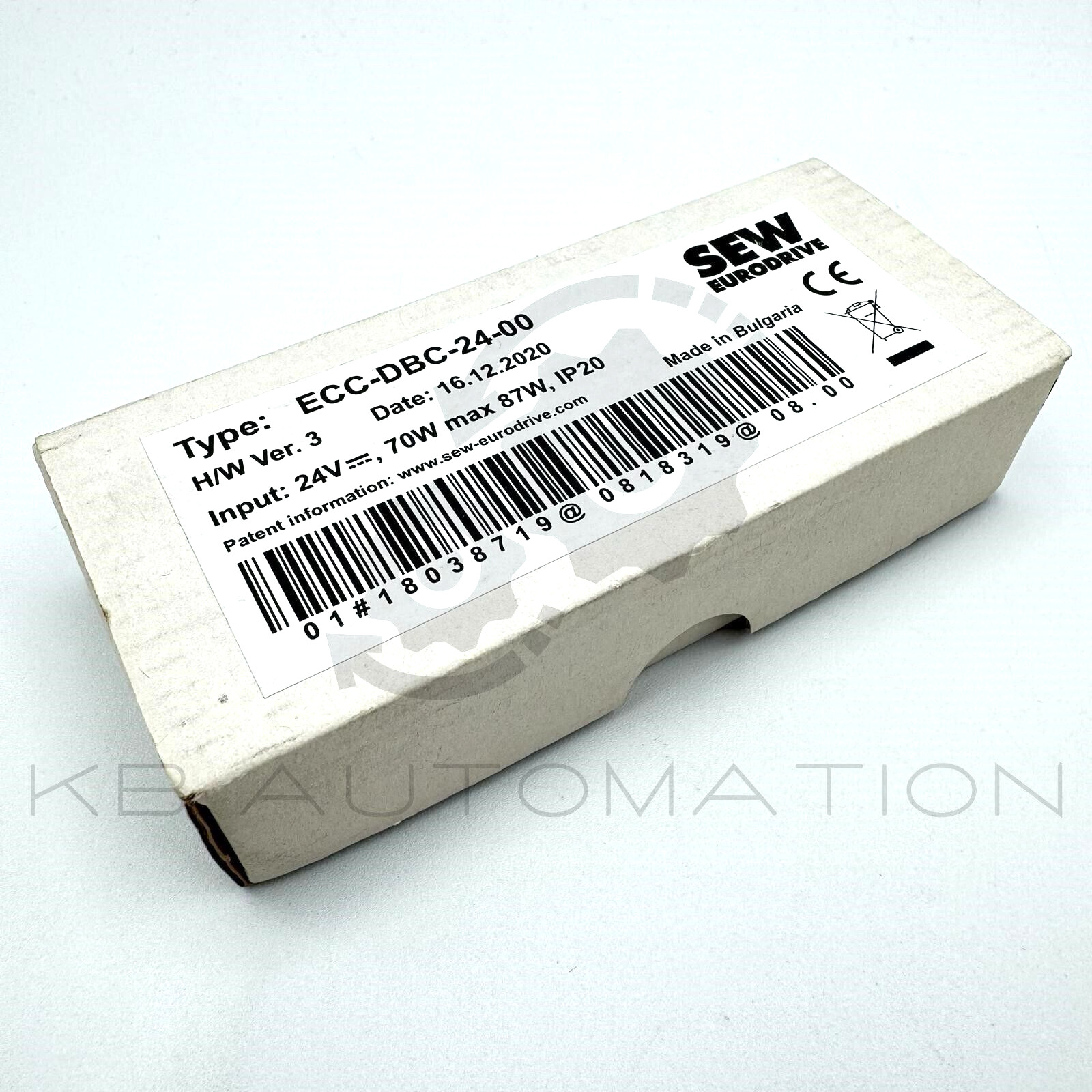 SEW-Eurodrive ECC-DBC-24-00 ECDriveS Control module, 1 motor connection, binary