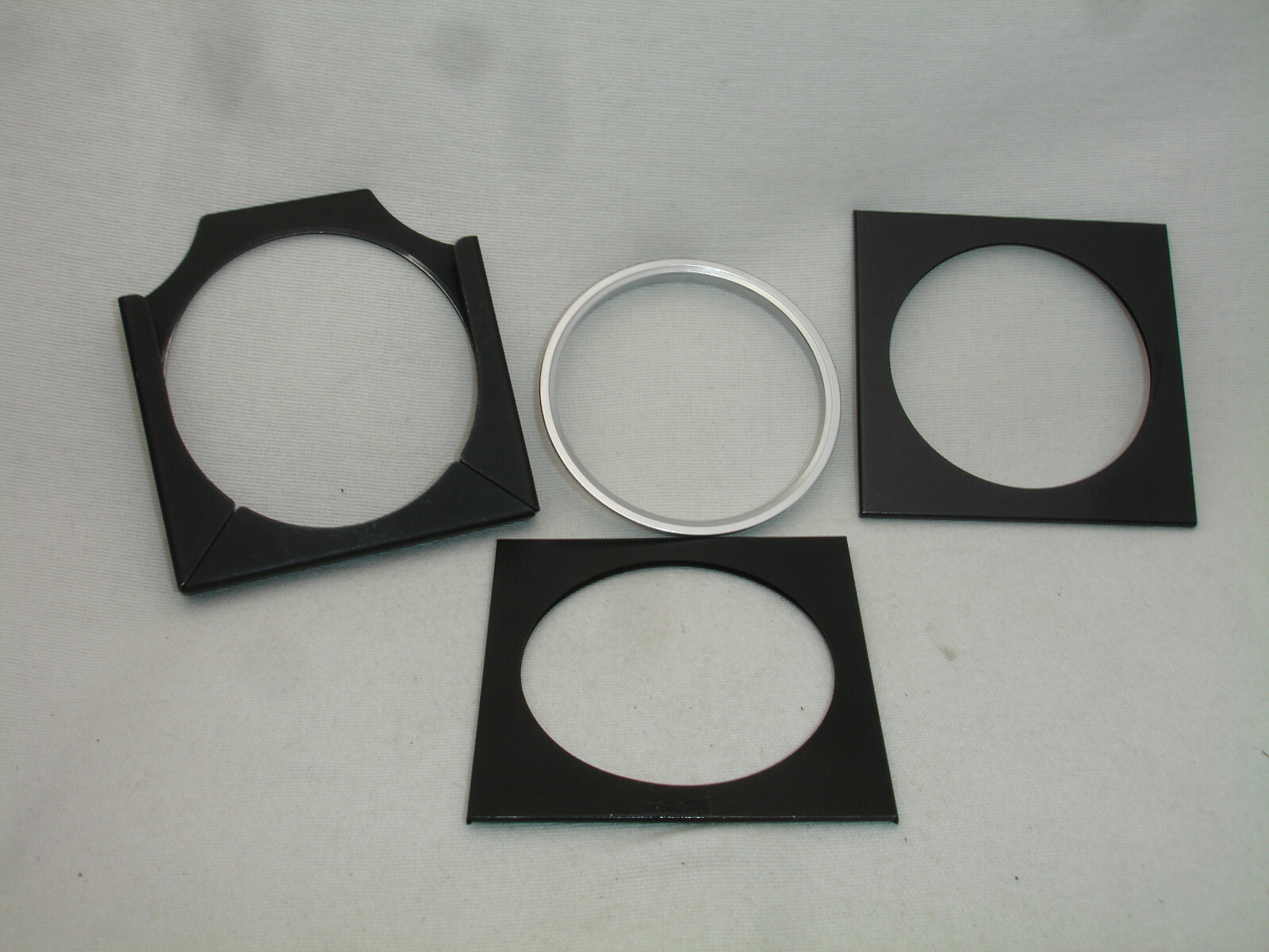 Two Kodak Gelatin Filter Frame Holder - 3in. Square + adapter