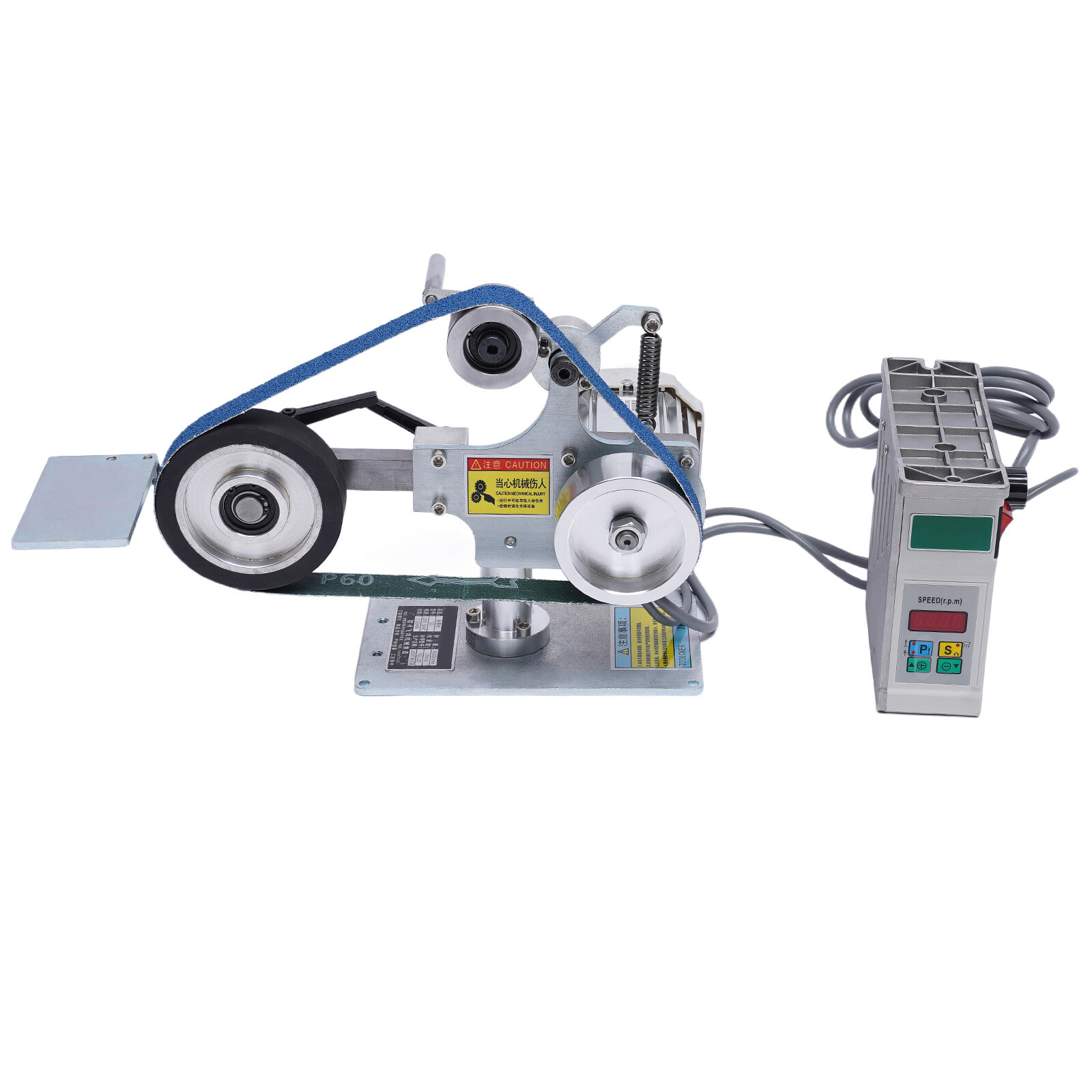 Belt Sander Sharpener Vertical/Horizontal Polishing Grinder Tool & Motor 550W