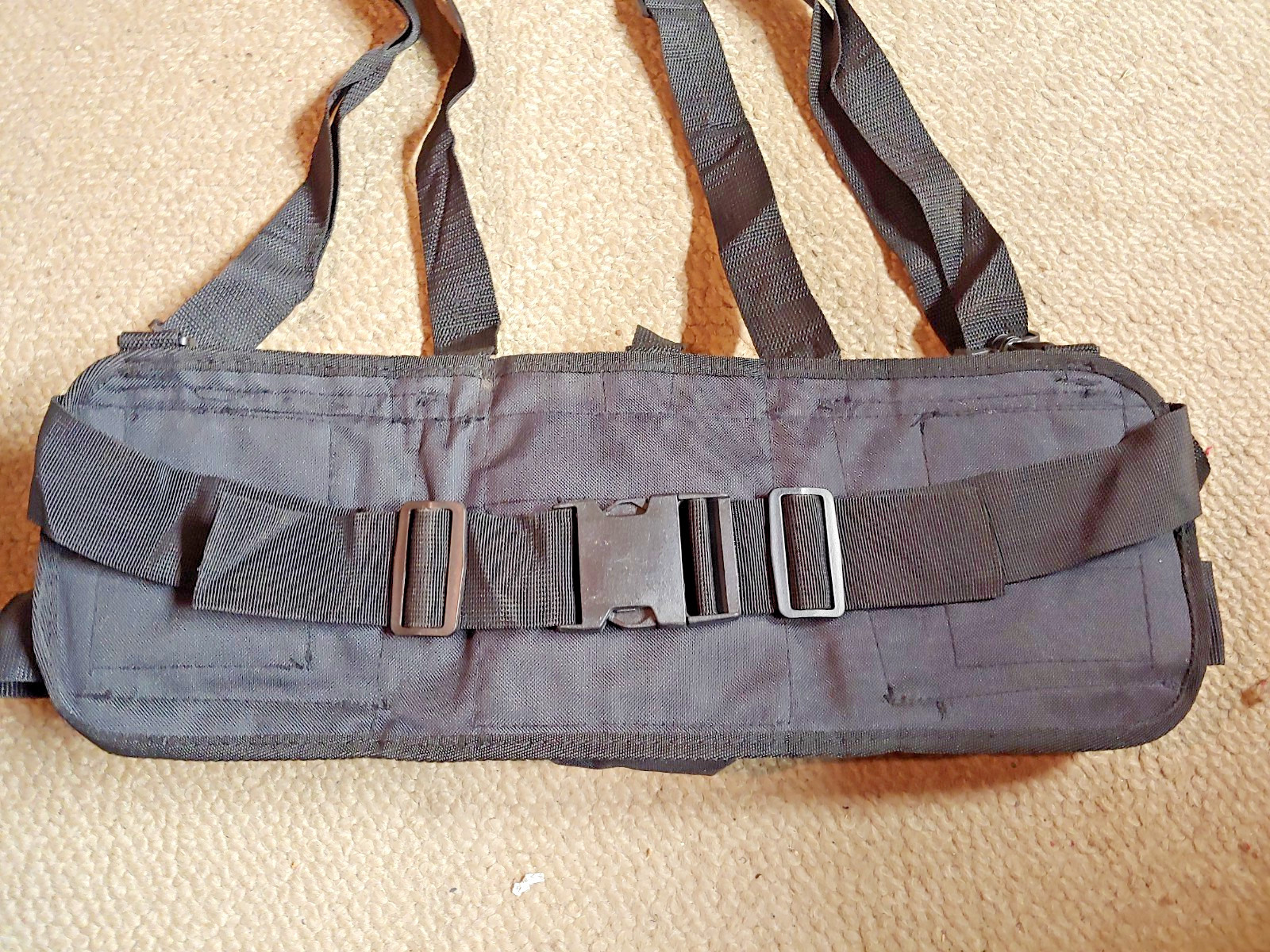 Non Lethal Solutions 5 Pocket Paintball Harness Pod Pack Adjustable Vest