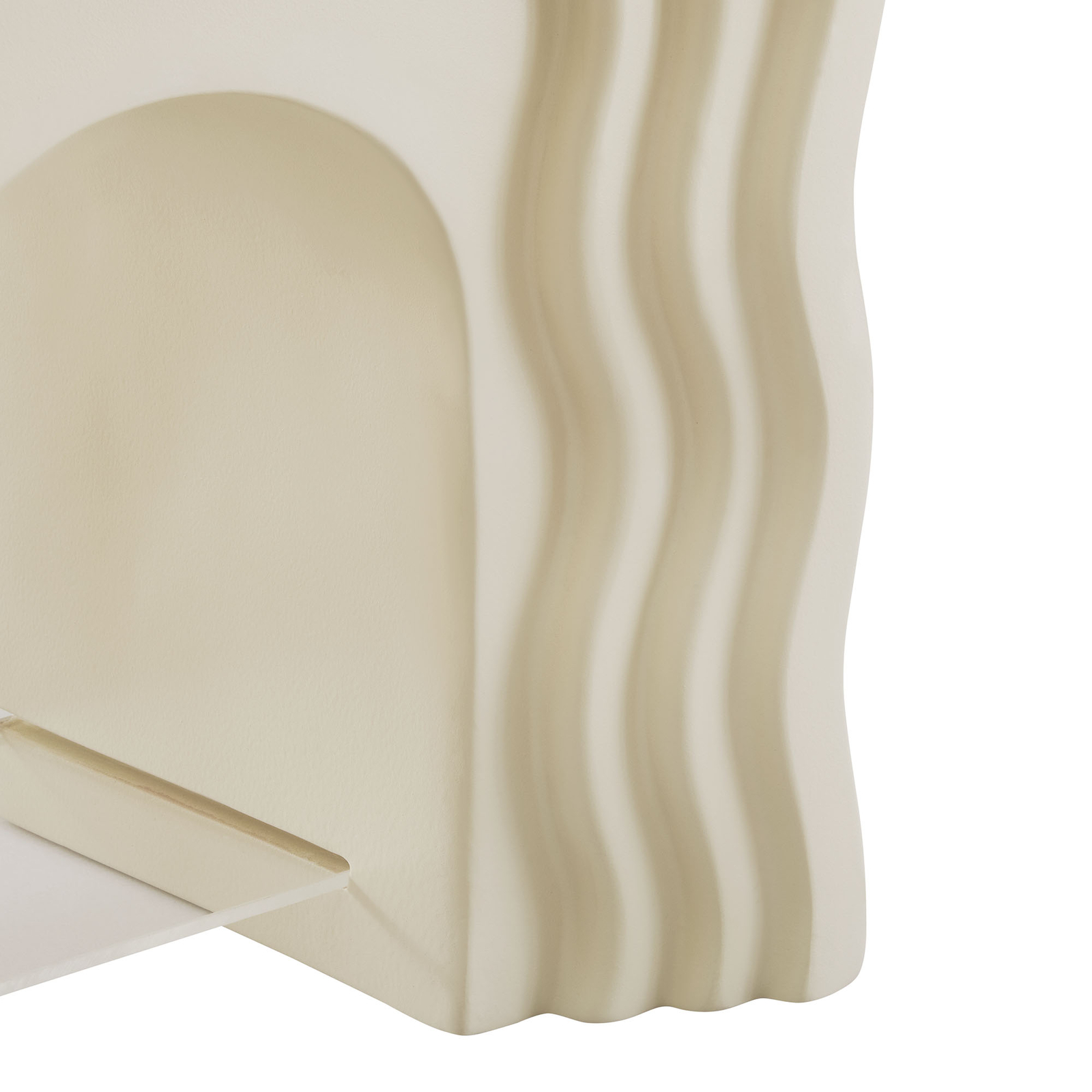 Jorin Side Table in Ivory