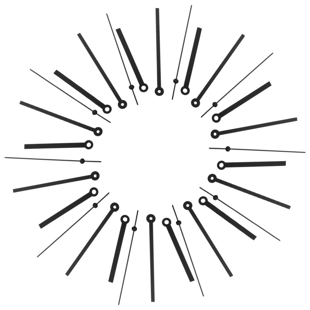 10 Sets Clock Hand Work Wall Accessories Pointer Replacement Hands