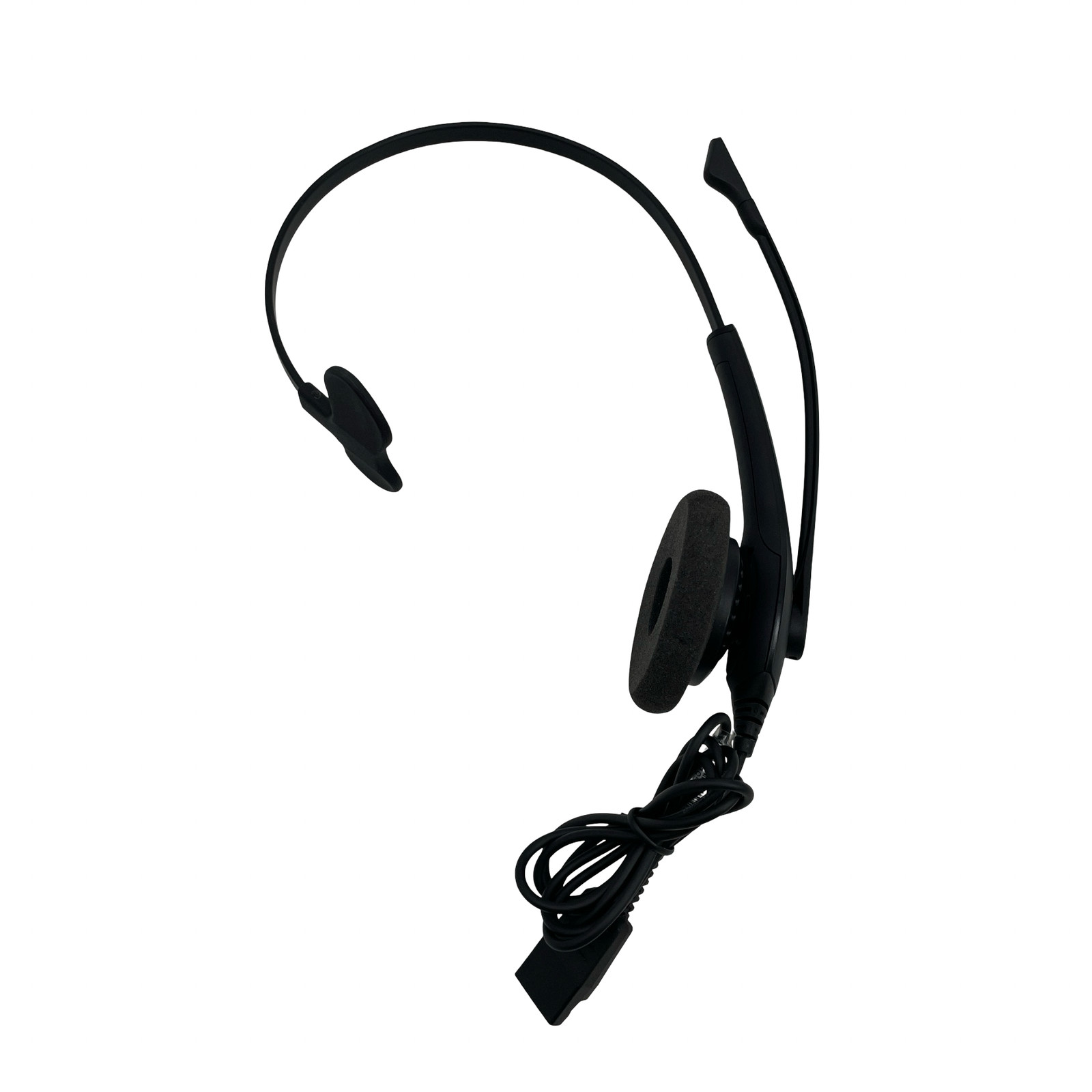 Lot of 21 Jabra Mono QD Wired Headset HSC023 Black #L0134 (VH)