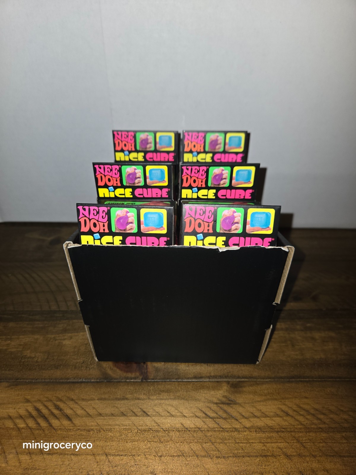Needoh Nice Cube Full Case (LOT of 12) w/ Display Box - Authentic