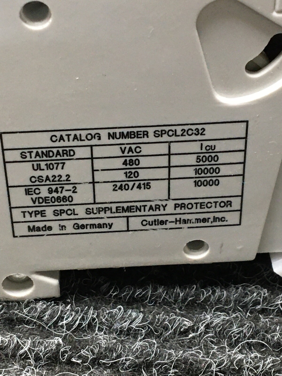 CH C32 Circuit Breaker 2P SPCL2C32