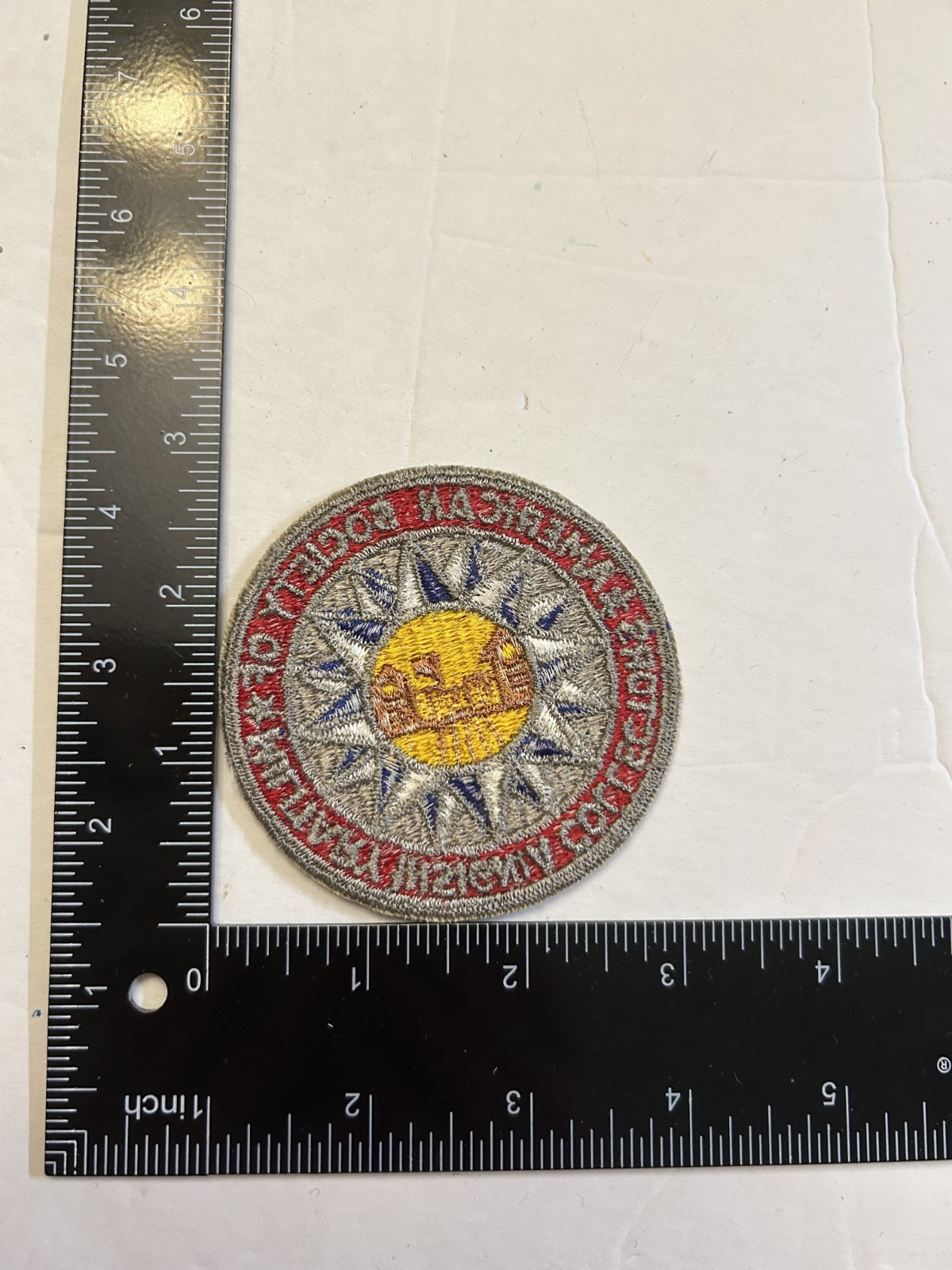MH1061 Original Civilian Unit Patch ASMIC IR2E