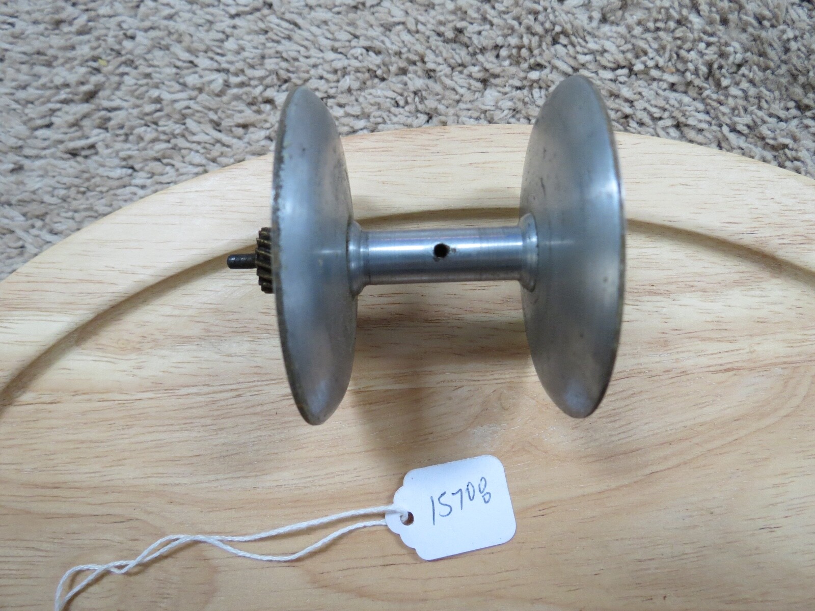 Vintage Abby & Imbrie Palmetto fishing reel spool  (lot#15708)